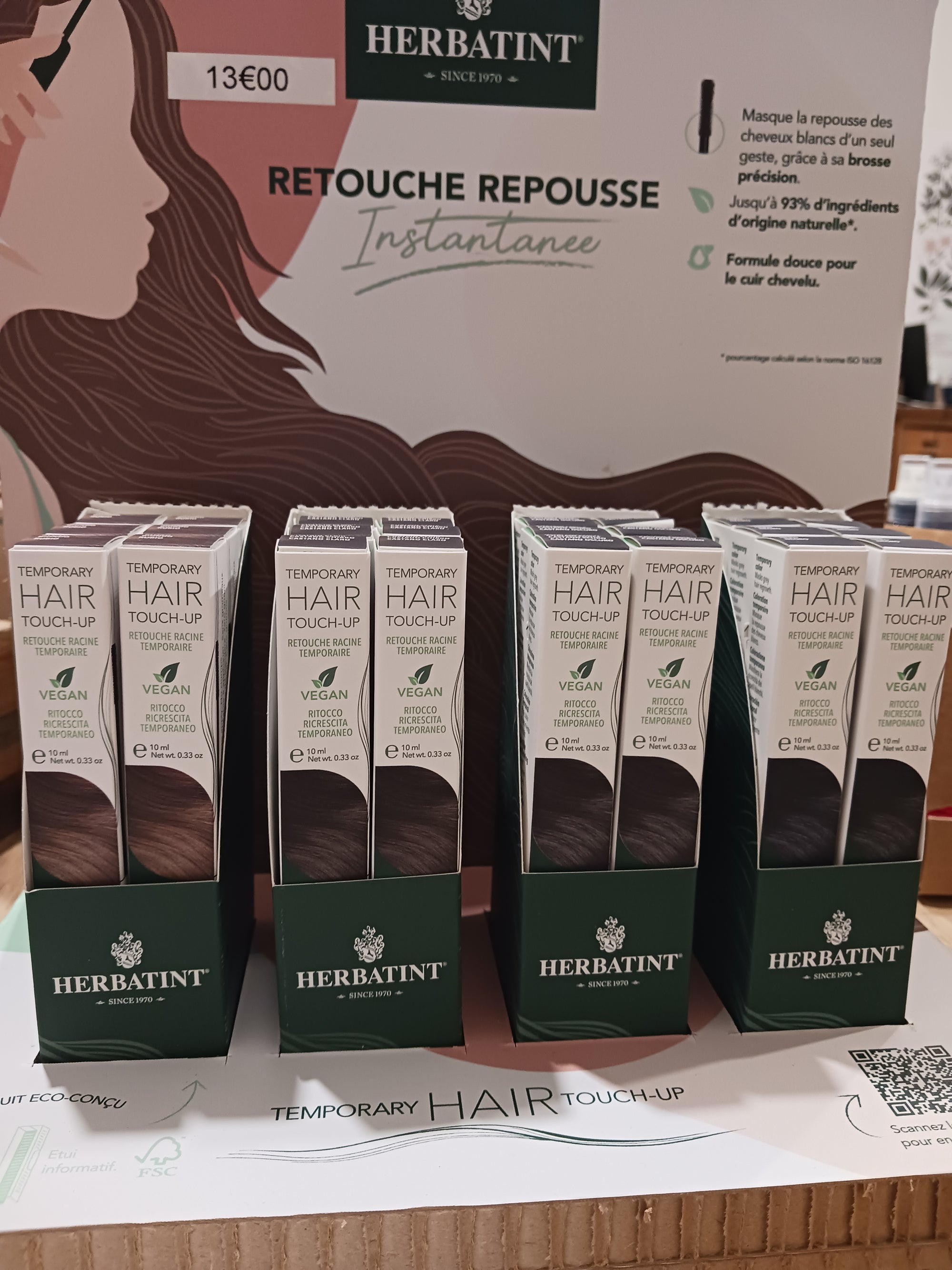 Temporary Hair Touch-up Retouche racine temporaire