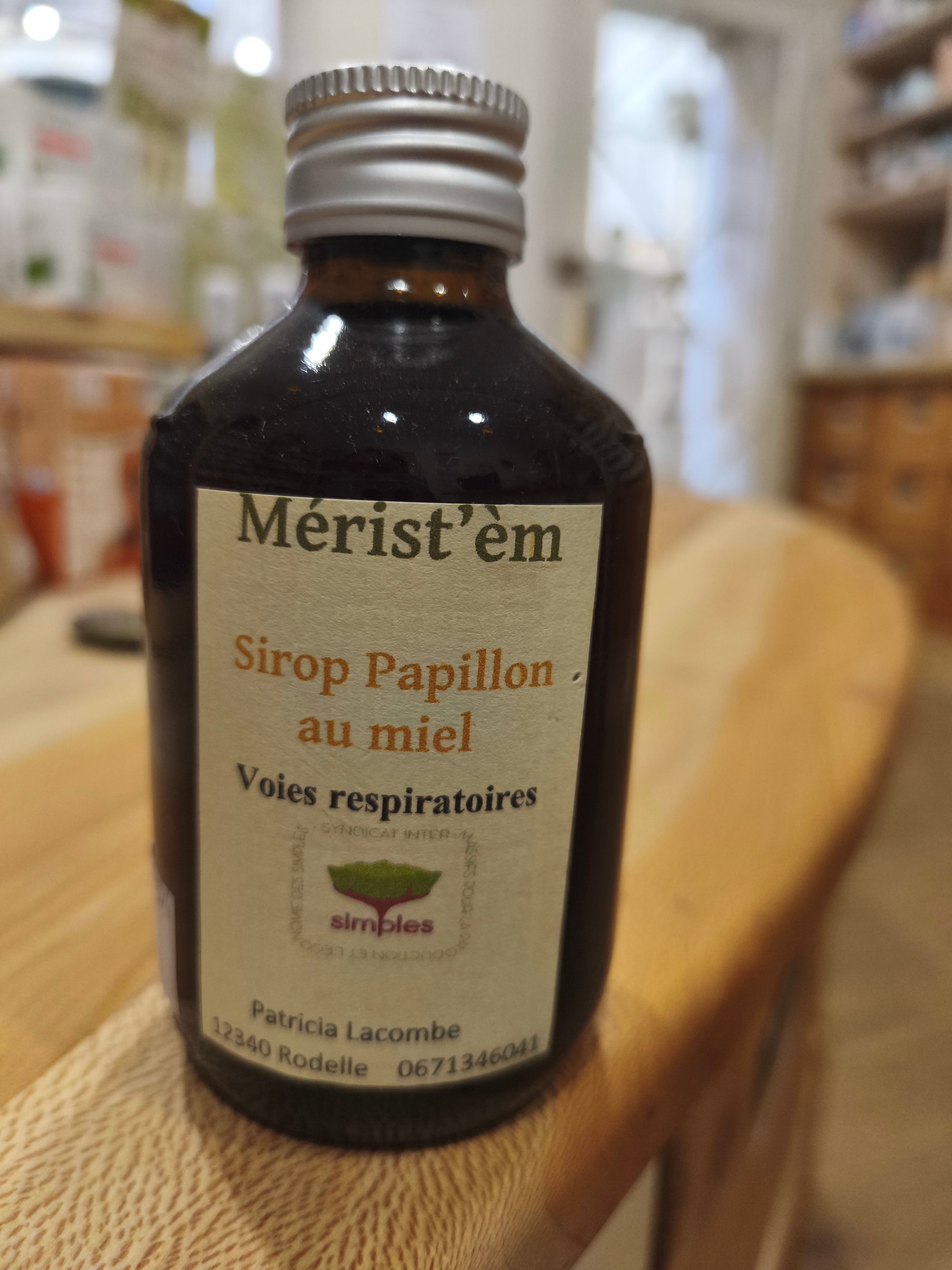 Sirop Papillon au miel