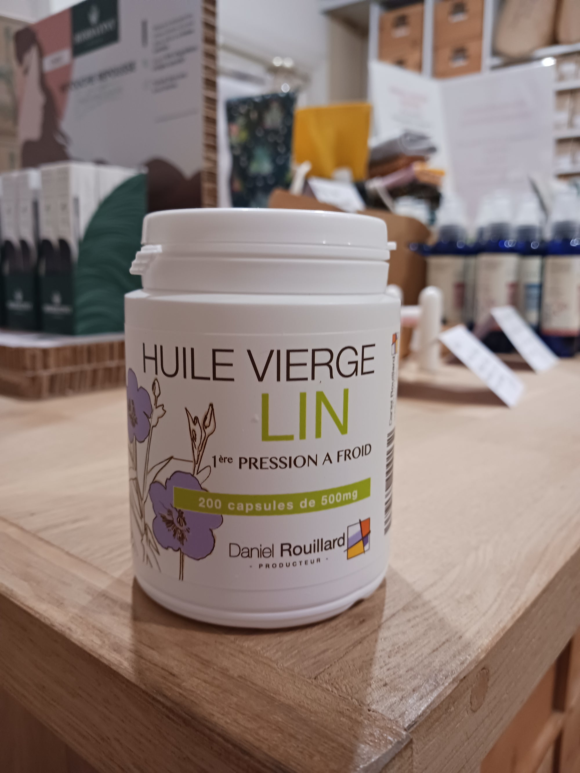 Lin huile vierge