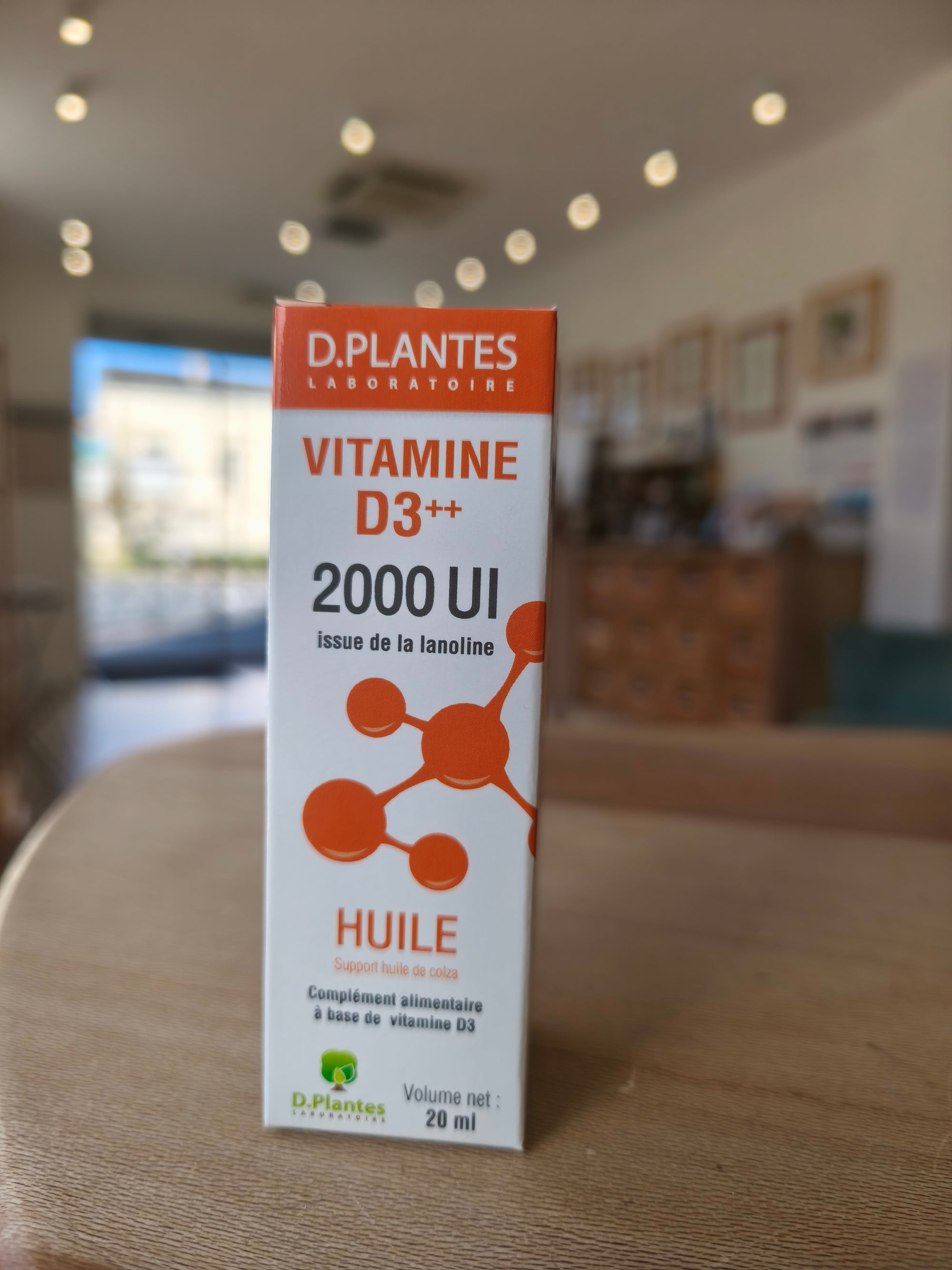 Vitamine D3 2000 UI -  Issue de la lanoline