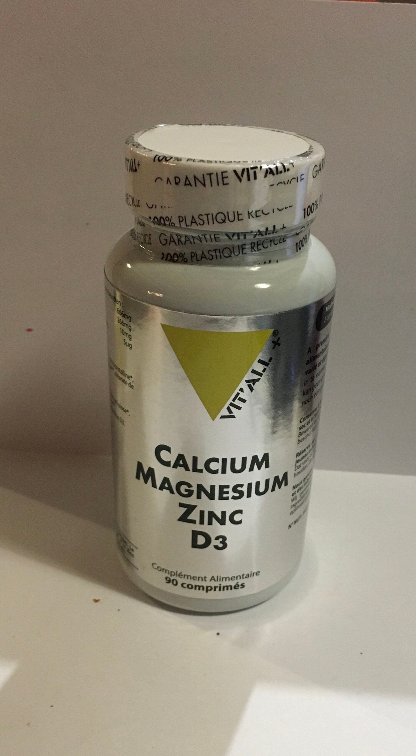 Calcium Magnesium Zinc Vit D3